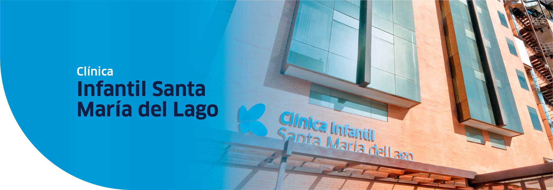Fachada principal Clínica Infantil Santa María del Lago